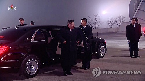 n. korean leader spotted using mercedes-benz suv despite sanctions