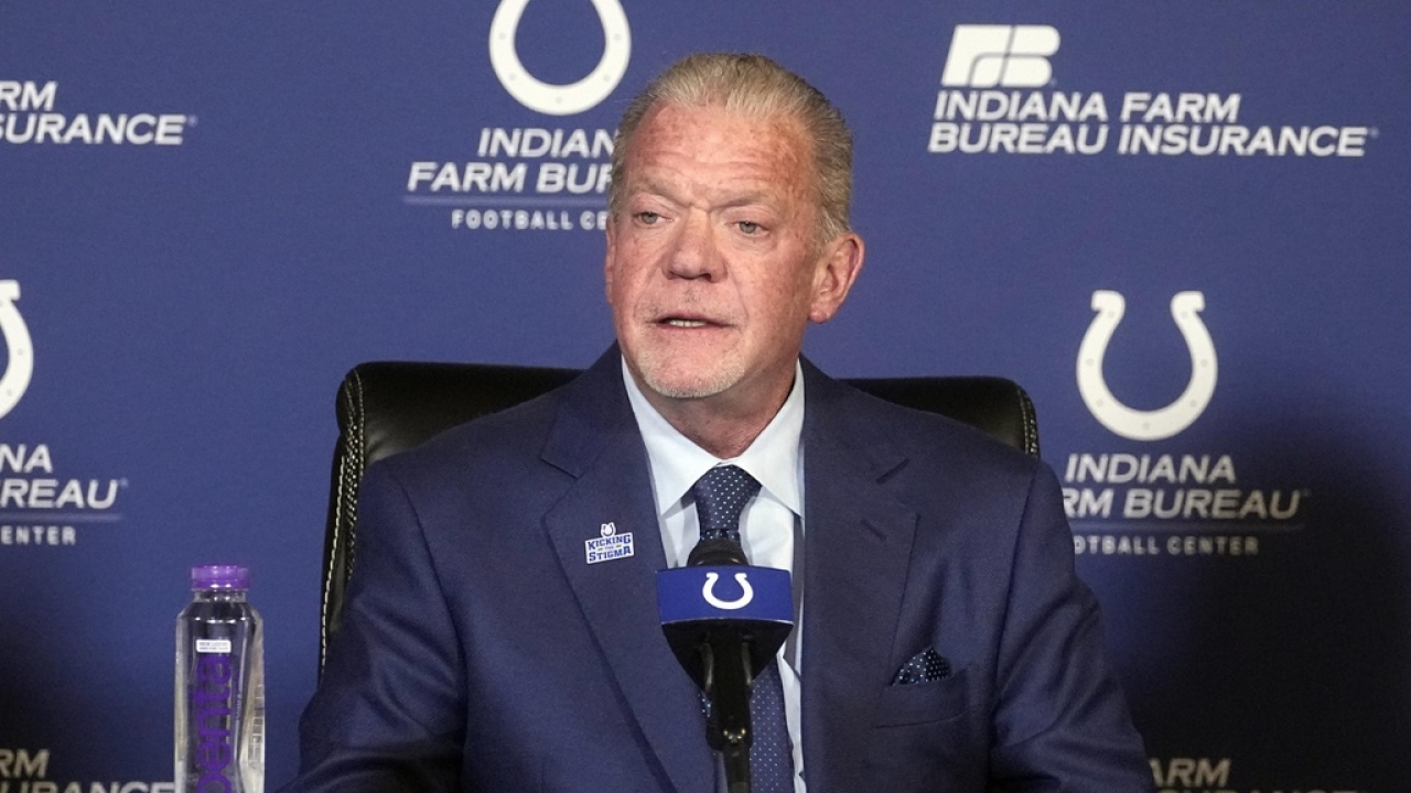 indianapolis colts owner jim irsay found unresponsive, blue