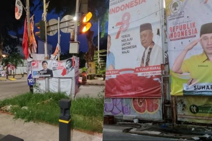 Baliho Kampanye Pemilu 2024 Bikin Pemotor Jatuh, Pemerintah Padahal ...