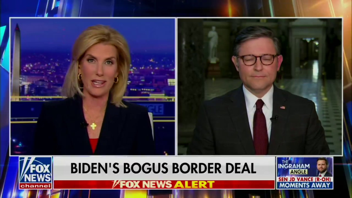 Mike Johnson Admits He's Taking Orders From Trump On Sabotaging Border Deal