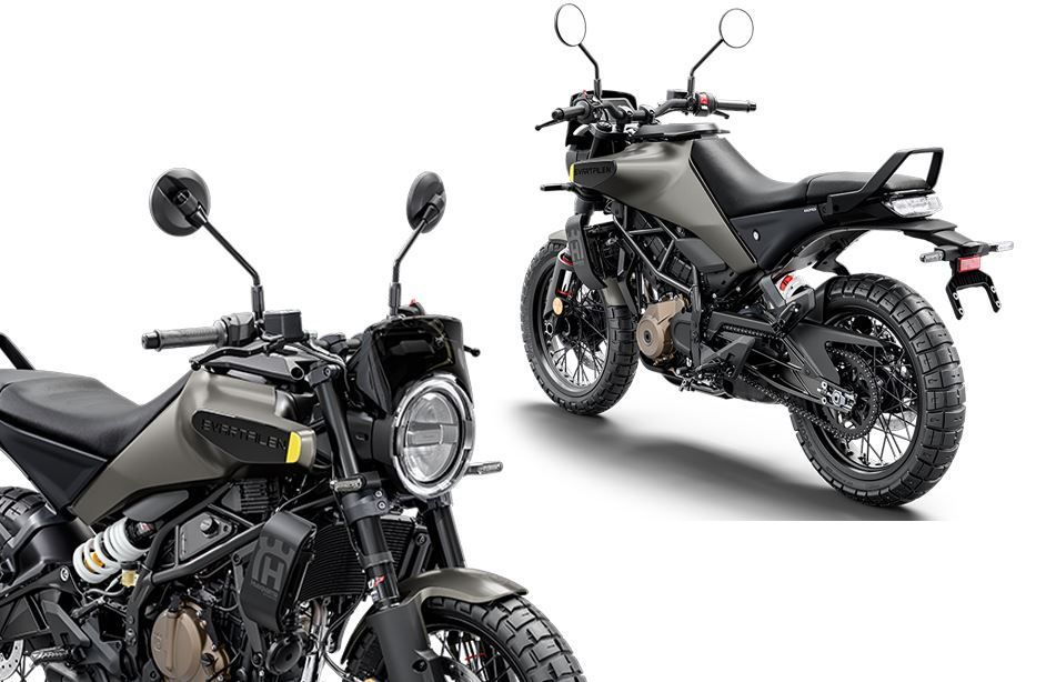 Scrambler Macho Husqvarna Svartpilen 125 2024 Meluncur, Konsumsi ...