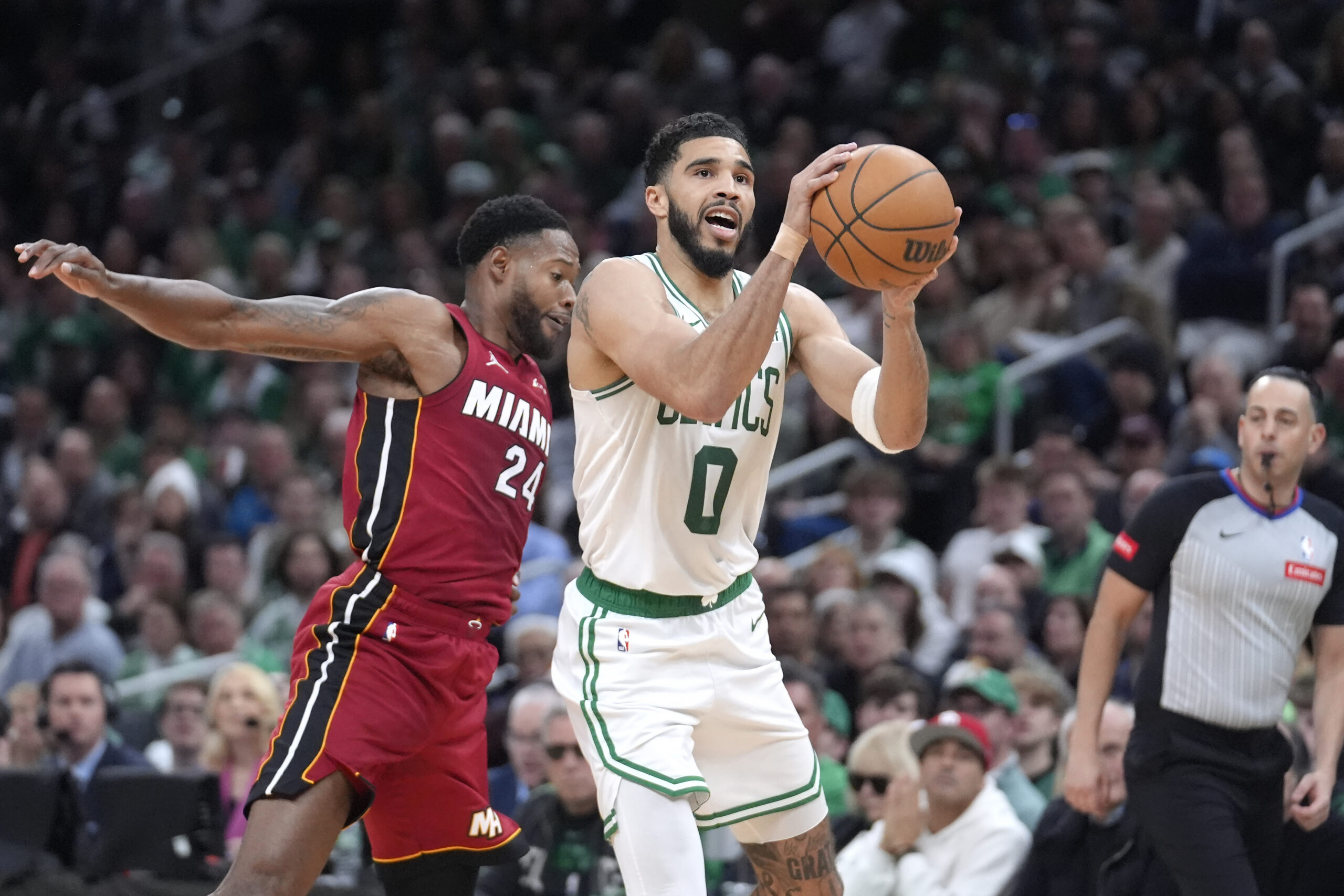 nba playoffs: celtics, thunder expect to see different heat, pelicans