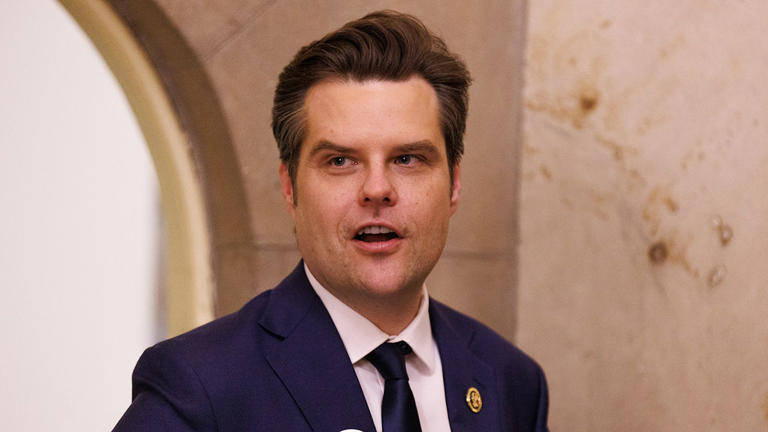 Rep. Matt Gaetz, R-Fla, railed against the House’s antisemitism legislation on Wednesday, blasting it as a "ridiculous hate speech bill" before the bill was ultimately passed. Getty Images