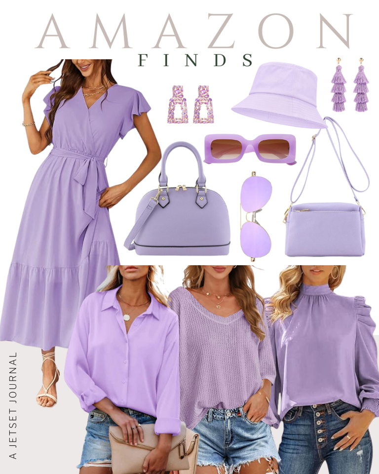 Pretty new finds in shades of lavender and lilac