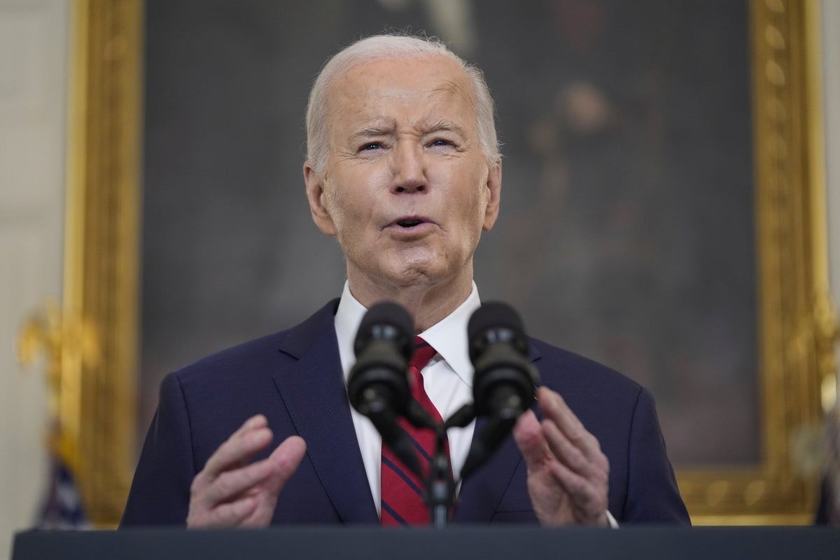 biden says us will send more military aid to ukraine, ignores questions on tiktok and gaza