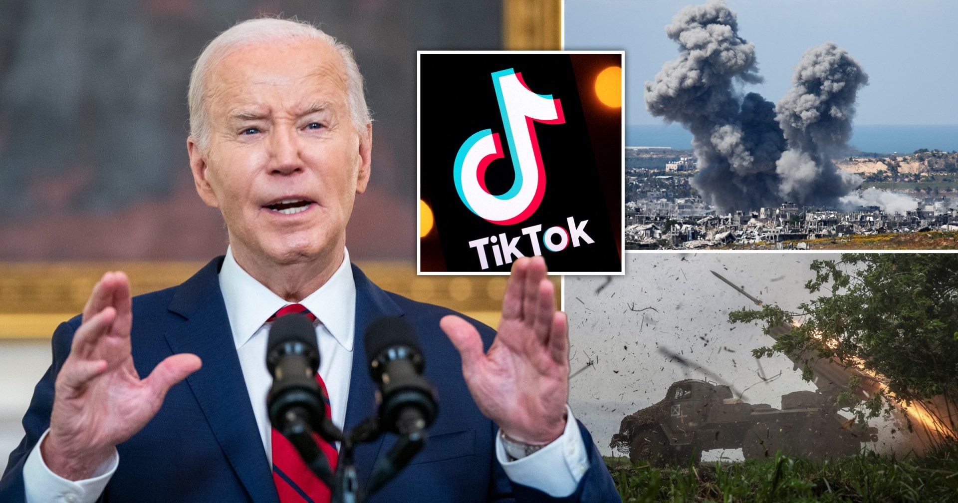 biden signs nearly $100billion bill for ukraine and israel – that could also ban tiktok