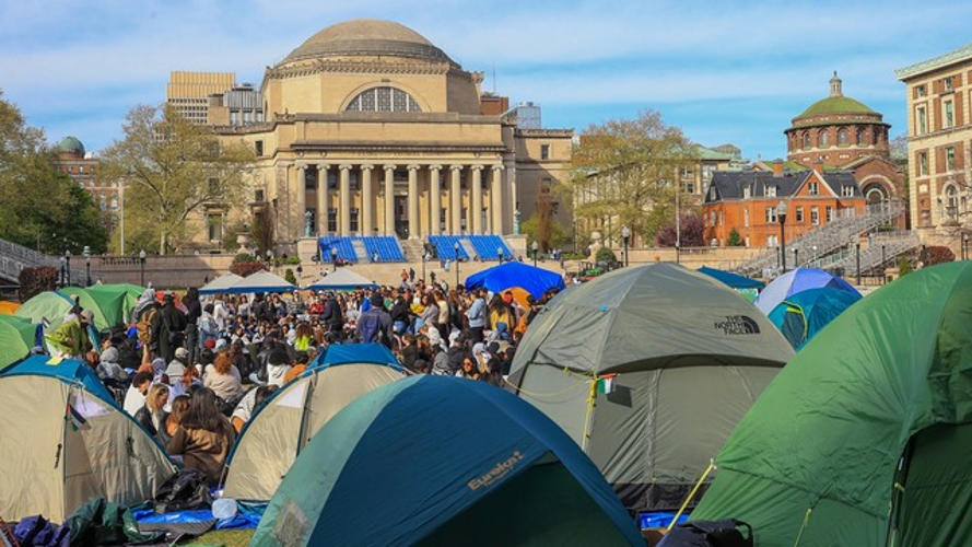 Columbia University extends deadline to clear protest encampment