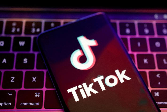 Lei que prevê venda ou banimento do TikTok nos EUA é sancionada Foto: Dado Ruvic/REUTERS