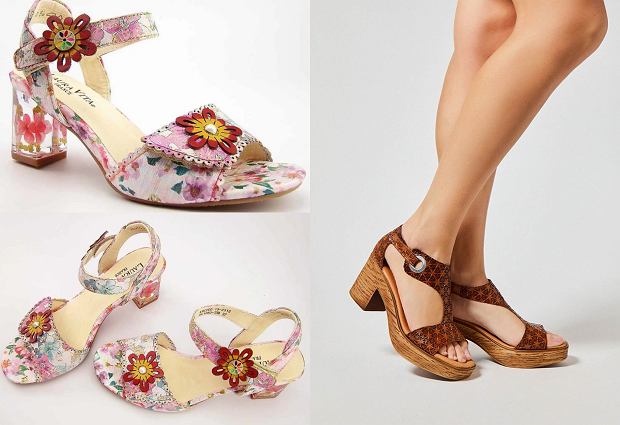 najpiękniejsze sandały dla dojrzałych kobiet. nie brakuje im kolorów i wyrazistych wzorów!