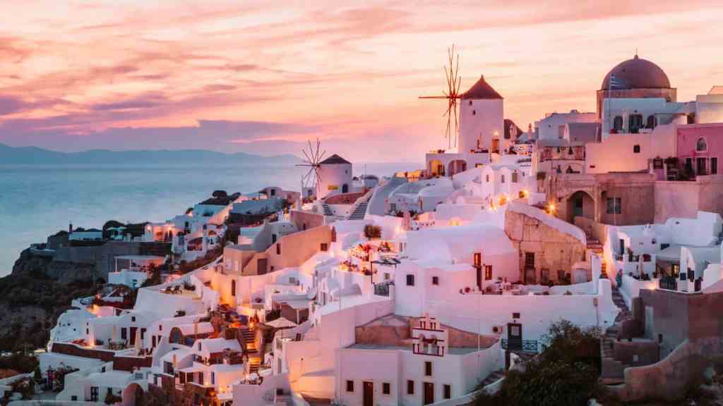 <p>To fully immerse yourself in the Santorini experience, you can’t miss out on a mesmerizing sunset from the highest point of the Oia Castle. Not only can you see the yellow-orange rays dancing in the sky, but you’ll also be able to see volcanic rocks up here. </p><p>The Castle of Oia also has breathtaking views of the caldera that will leave you stunned. Additionally, once you’re here, you must visit the Maritime Museum, lined with paintings, art, documents, and more. Below Oia, you can see the Ammoudi Bay as well.</p><p class="has-text-align-center has-medium-font-size">Read also: <a href="https://worldwildschooling.com/best-greek-islands-for-beaches/">Best Greek Islands for Beaches</a></p>