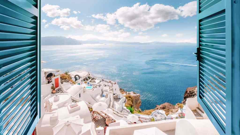 <p>There is shoulder season in Santorini from mid-April to June and September to mid-October, making it the best time to visit. </p><p>While the summer months are ideal since Santorini is home to many beaches, these months offer peace, unlike peak seasons, when tourists are jam-packed in every nook and corner. Additionally, this timeframe will cost you much less, and you can enjoy a vacation even with a tight budget. </p><p class="has-text-align-center has-medium-font-size">Read more: <a href="https://worldwildschooling.com/best-time-to-visit-greece-travel-tips-from-a-local/">When To Visit Greece</a></p>