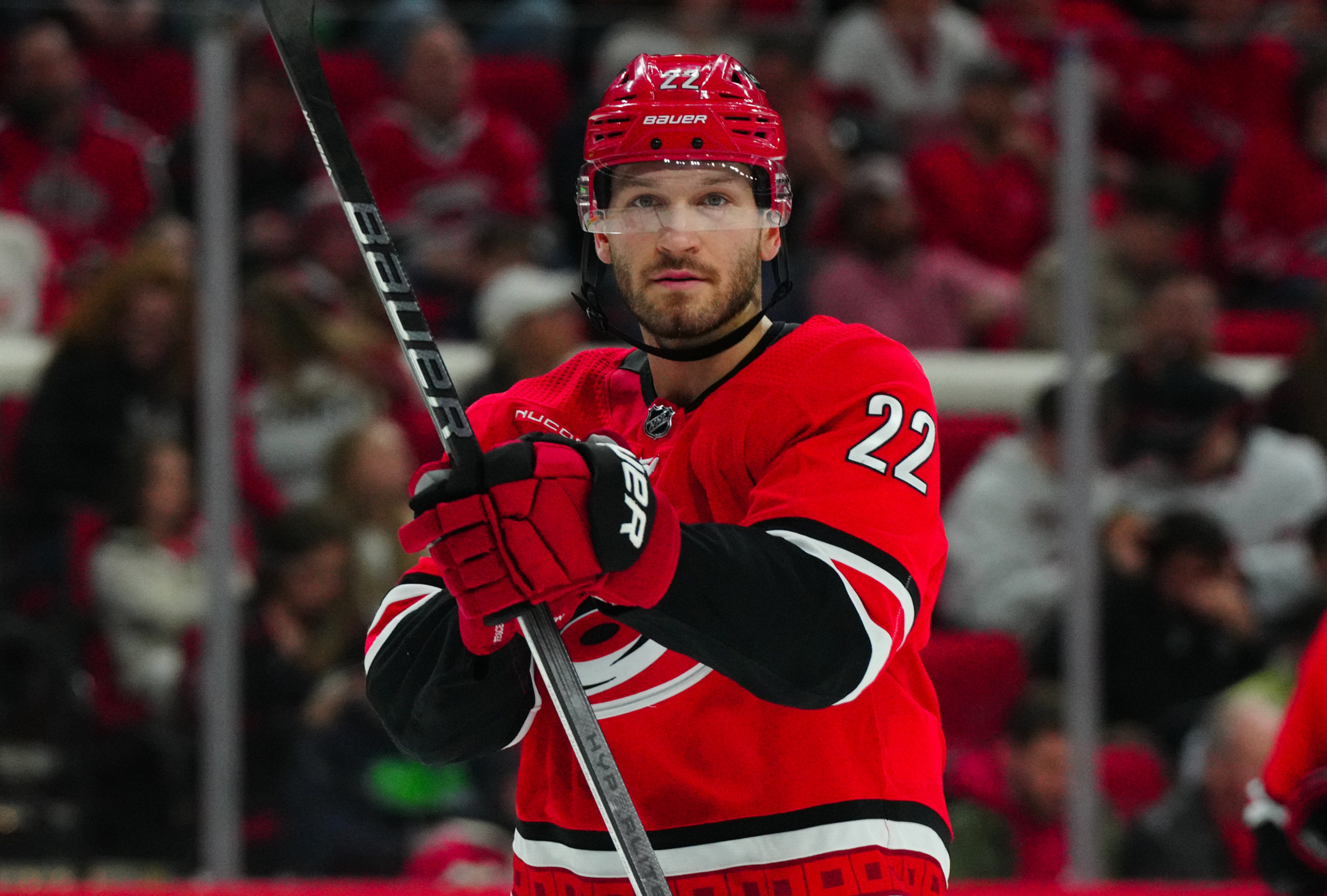 hurricanes likely to be without key defenseman for remainder of series against islanders