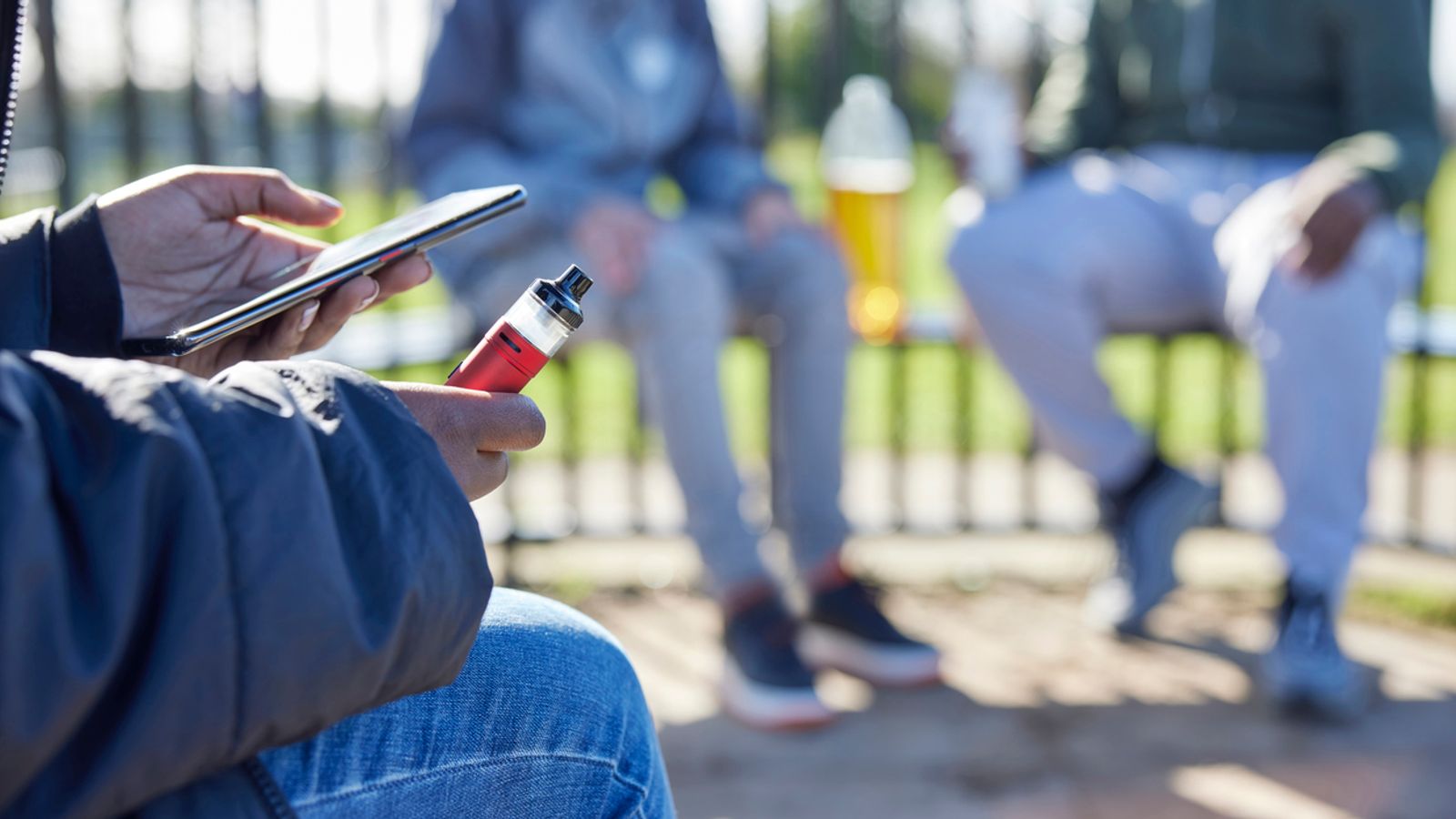 young girls in uk drink, smoke and vape 'more than boys'