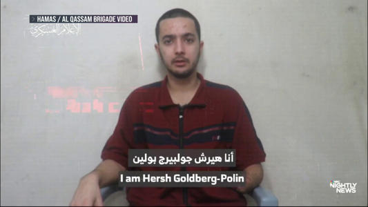 Hamas releases video of hostage Hersh Goldberg-Polin<br><br>