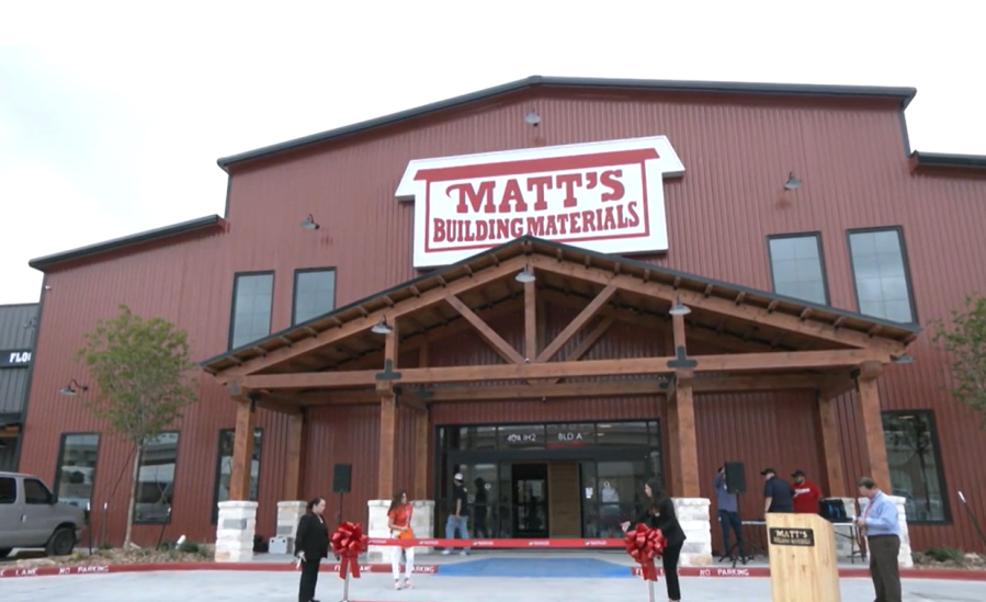 Matt’s Building Materials reopens after devastating fire