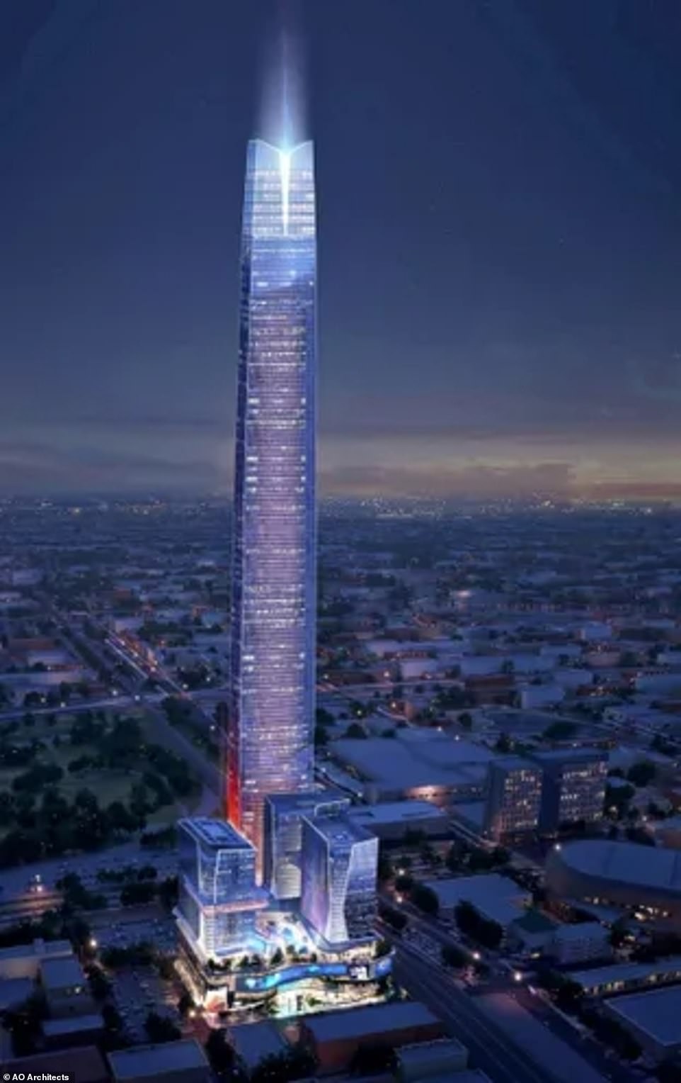 America's tallest skyscraper of 1,907ft poised to break ground in June