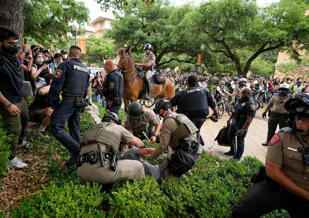 college protests live updates: 93 arrested at usc