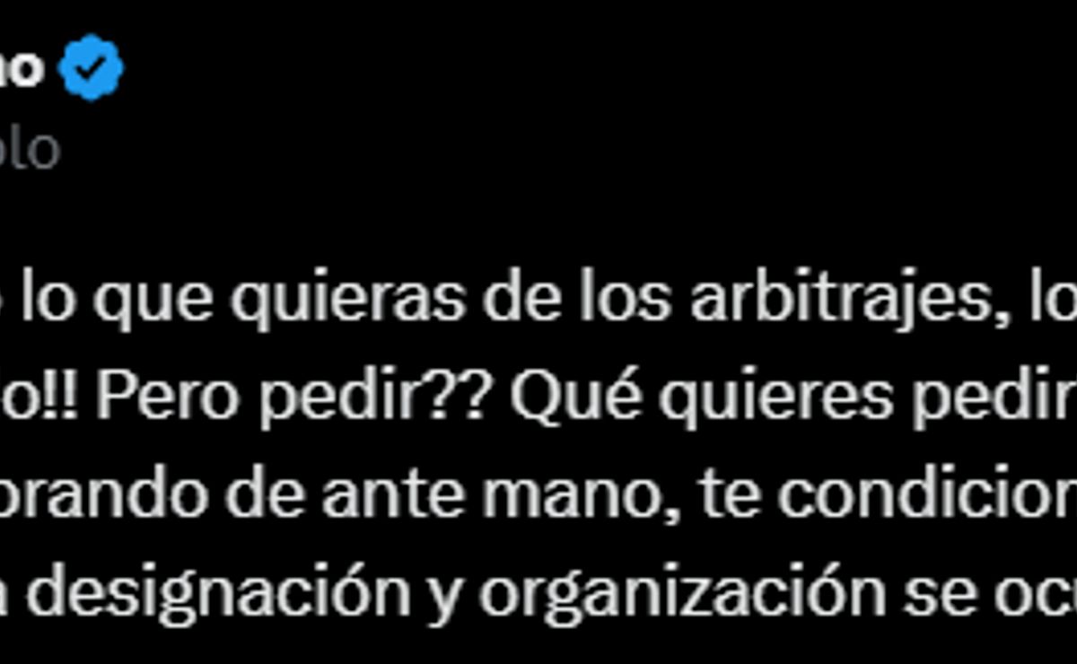 Desde La AFA Le Respondieron Duramente A Eduardo Domínguez Por Sus ...