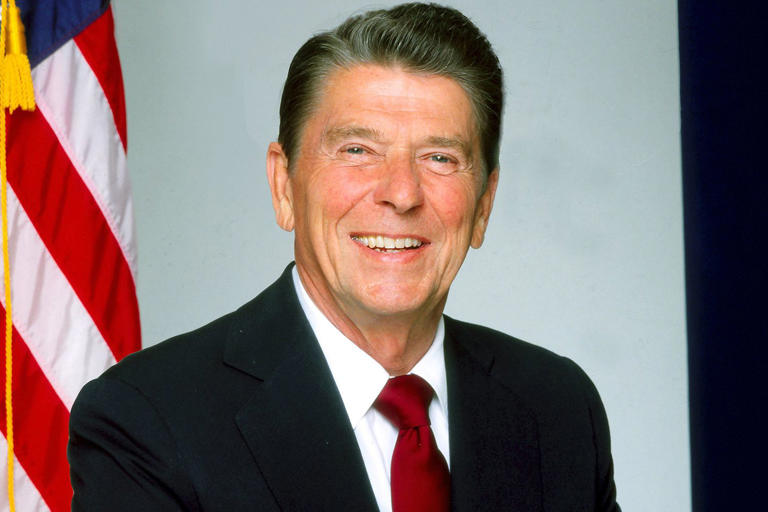 Harry Langdon/Getty Ronald Reagan in 1980