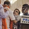 Union minister Nitin Gadkari collapses due to heat during rally in Maharashtra<br>