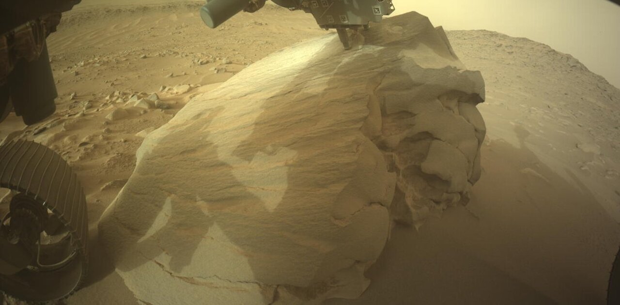 A NASA rover has reached a promising place to search for fossilized ...