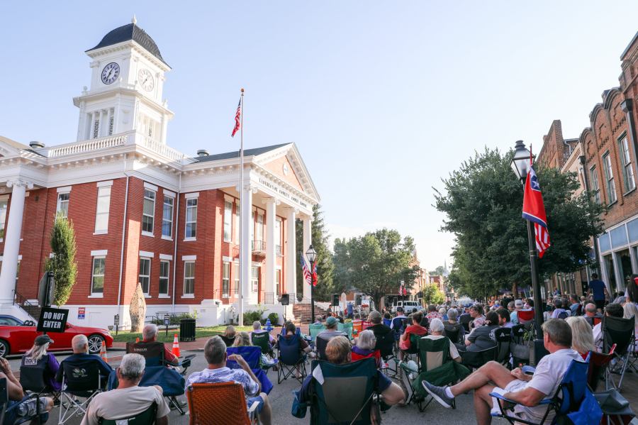 Music on the Square returns to downtown Jonesborough on May 3