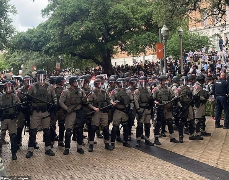 State Troopers Arrest Pro-Palestine Protesters At UT Austin