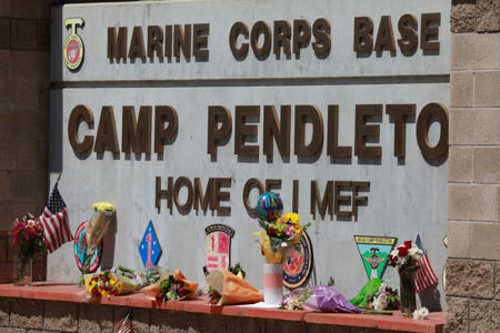 Marine in helicopter unit dies at Camp Pendleton during 