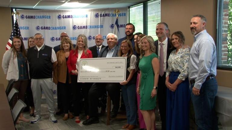Antero Foundation presents $60,000 check to West Virginia-based ‘GameChanger’ program