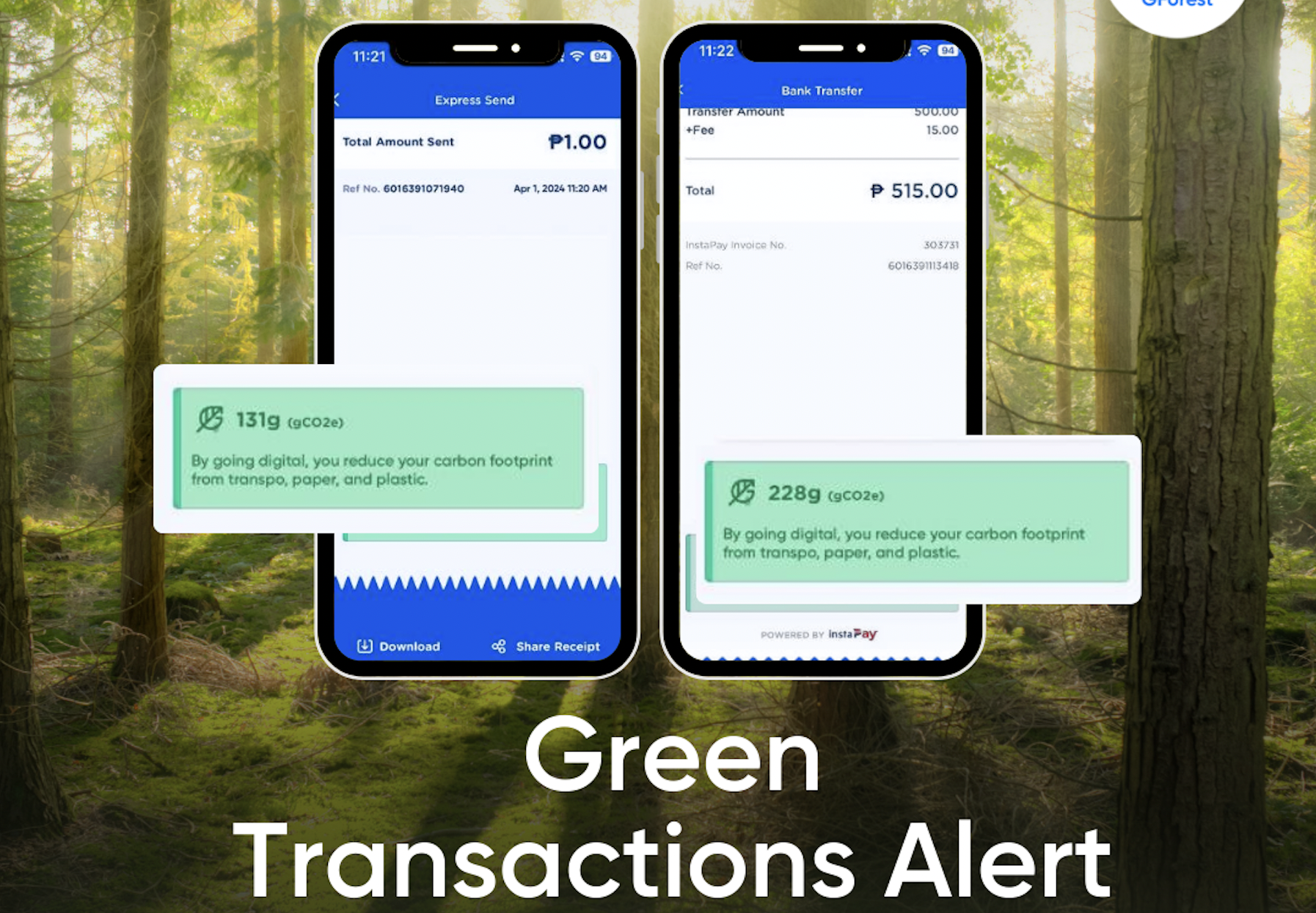 gcash launches green transaction alerts