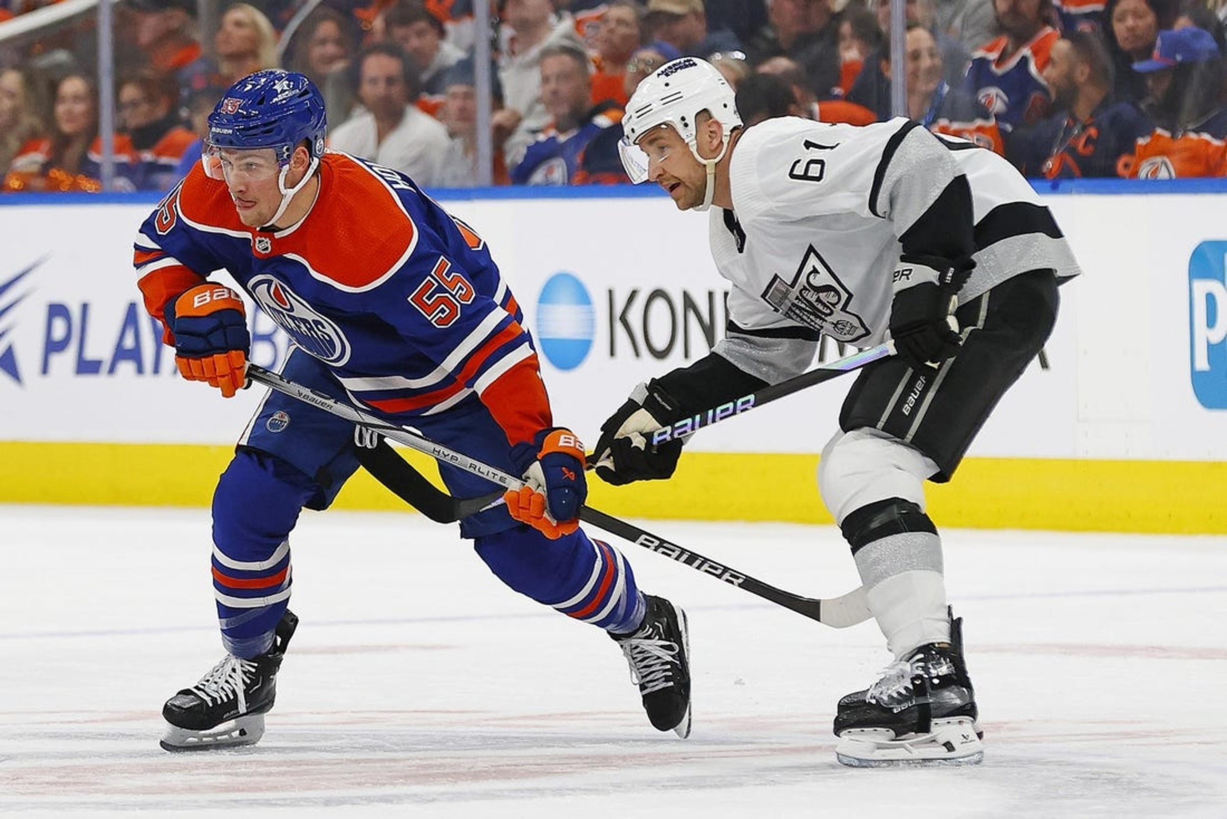 Anze Kopitar's OT Goal Helps Kings Level Series With Oilers