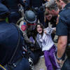 Police arrest protesters amid crackdown on student rallies across US campuses<br>