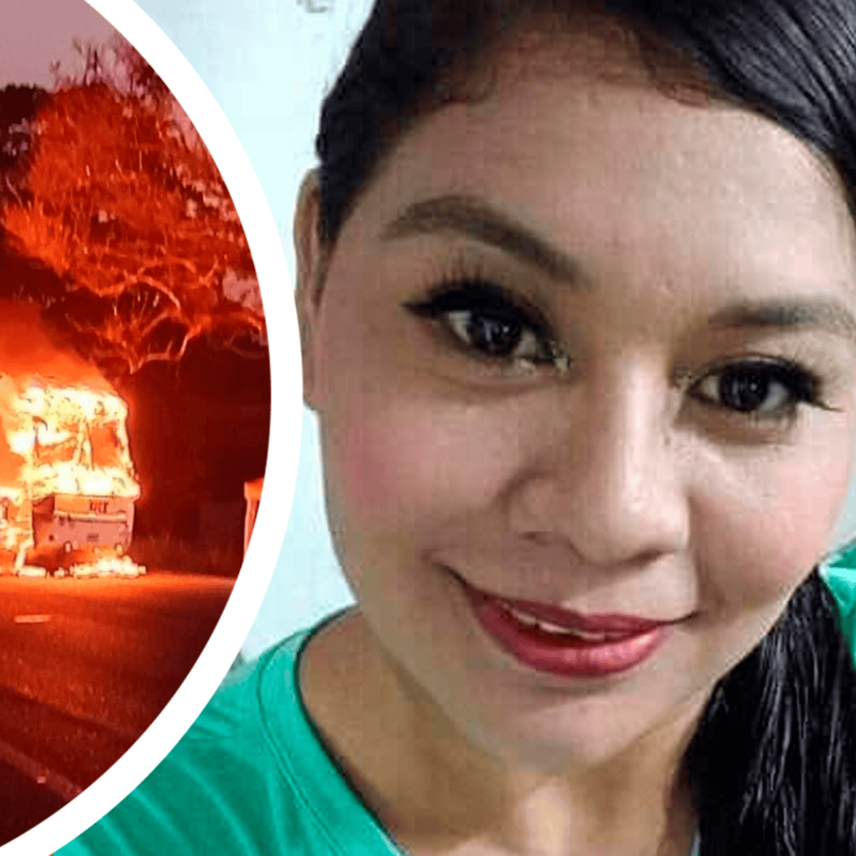 queman camión y madre arroja a su hijo por la ventana para salvarlo; ella fallece