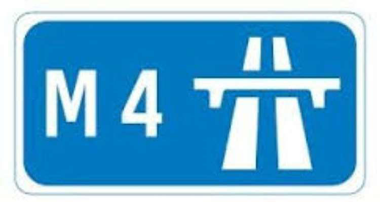 The M4 is closed overnight at various points until July