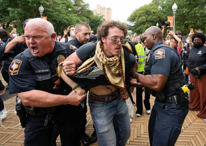 Colleges nationwide turn to police to quell pro-Palestine protests as commencement ceremonies near<br><br>