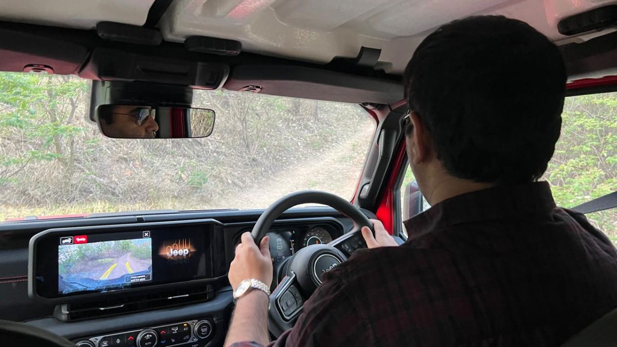 android, jeep wrangler facelift 2024 india variant: here's a review of the suv. check the pix