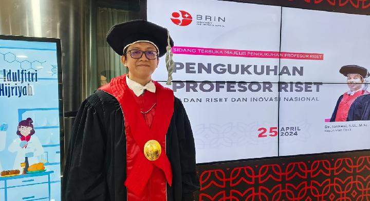 Profesor Riset Termuda BRIN Dikukuhkan, Angkat Isu Sampah Indonesia ...