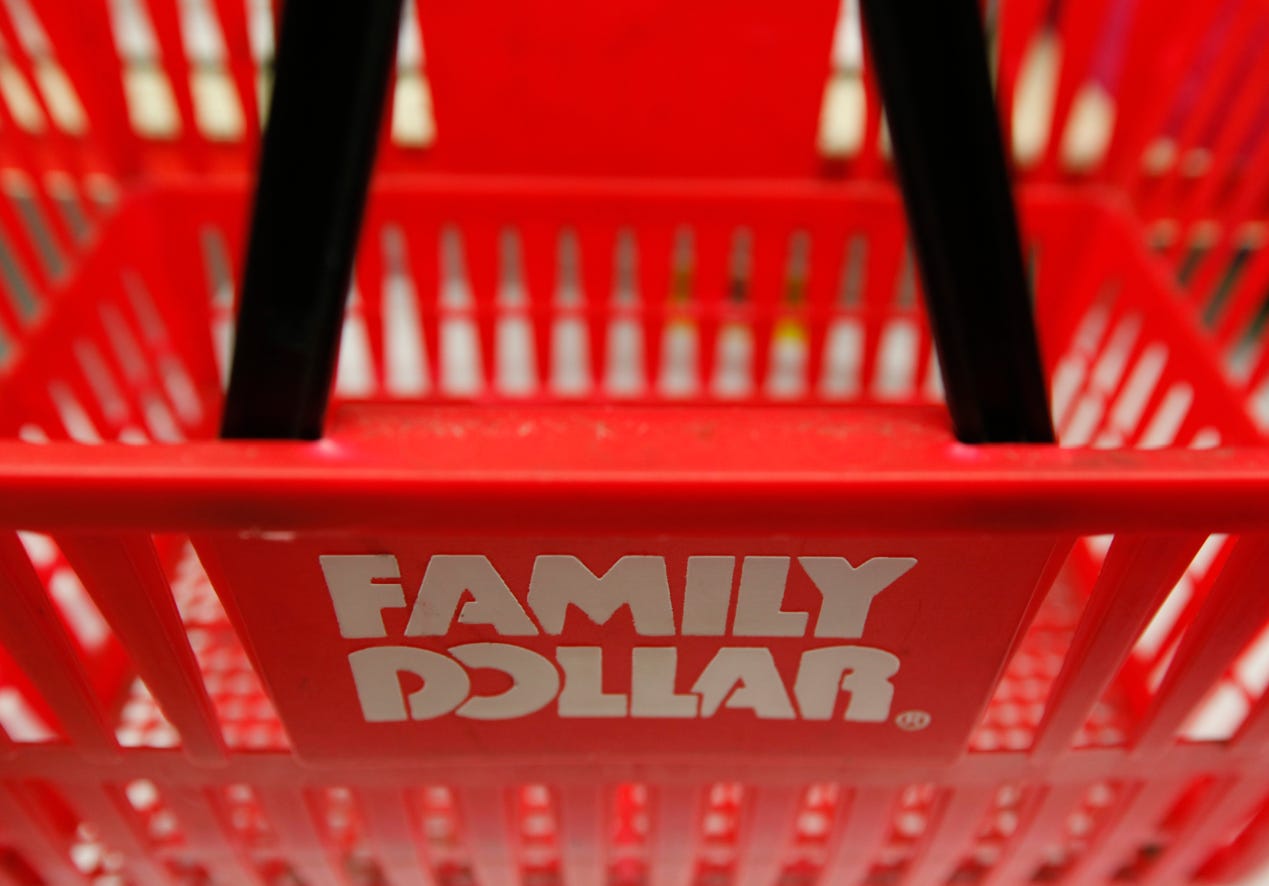 Family Dollar: 600 stores