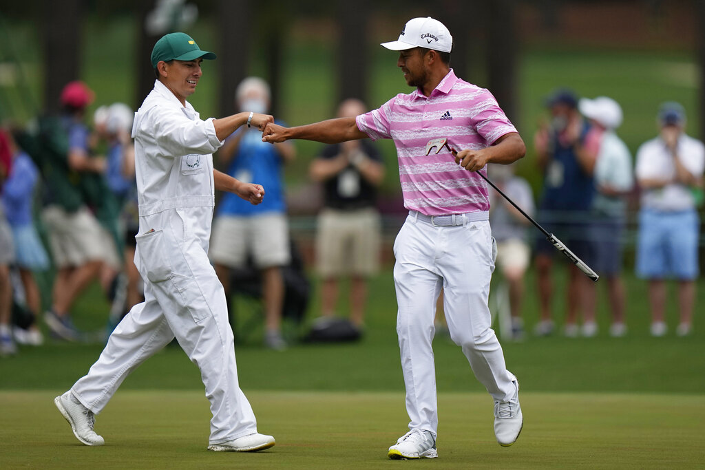 <p><b>Player: Xander Schauffele – Earnings: $985,000.</b></p> <p>Former San Diego State Aztec teammate and buddy of Schauffele has been on his bag for the past 6 years. </p>