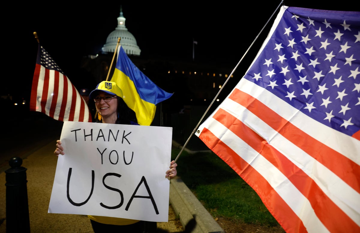 Senate Finally Passes Aid Bills Worth Billions To Ukraine, Israel And ...