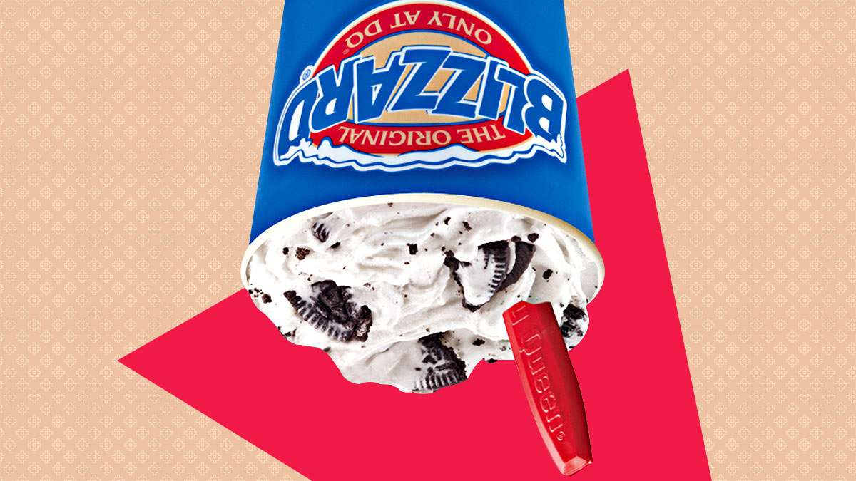 dairy queen is having a b1t1 promo on their famous oreo blizzard