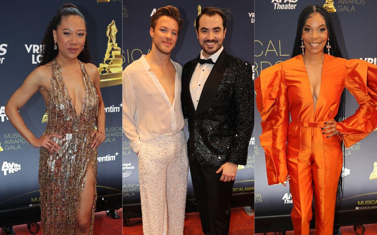 glitter & glamour: de mooiste red carpet looks van het musical awards gala