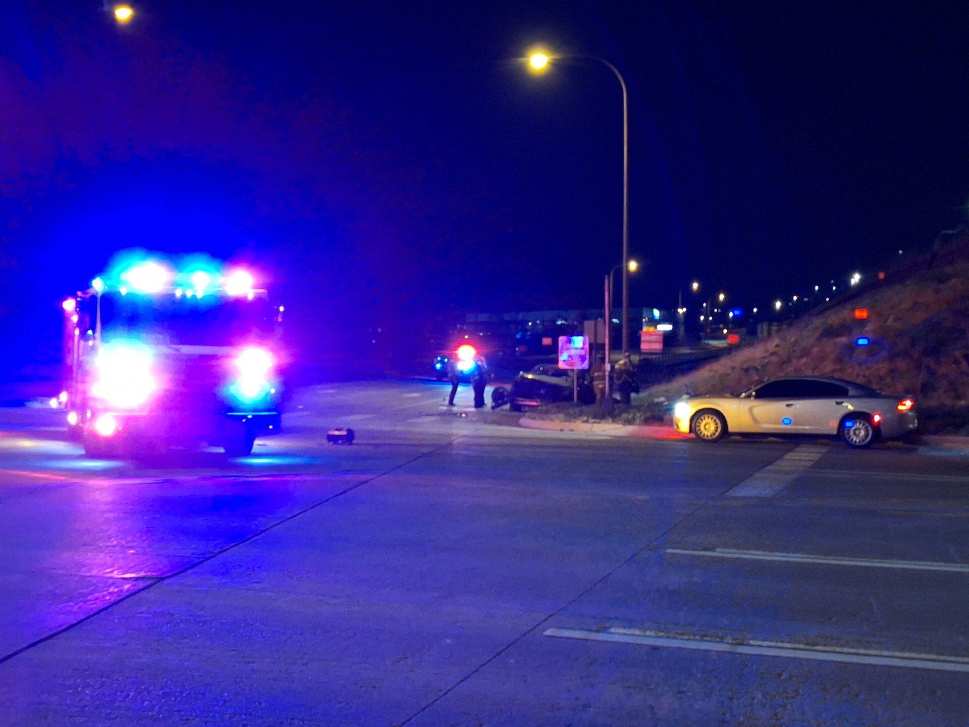 2 Hurt, I-25 Partially Closed For Hours After Car Goes Airborne, Breaks ...