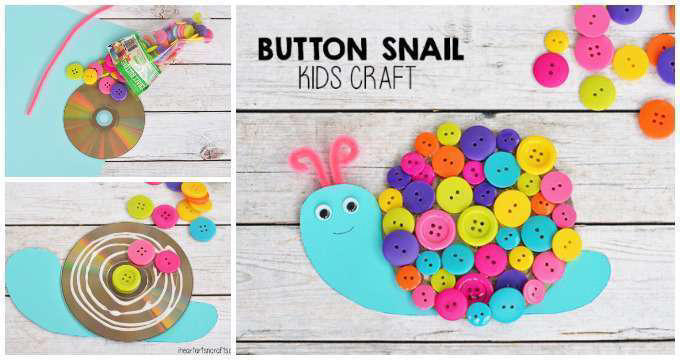 6 Fun Button Crafts for Kids