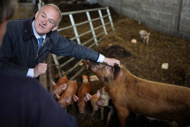 ed davey calls for billion-pound budget boost for farming
