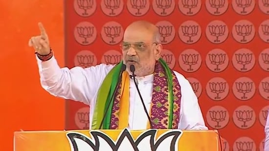 ‘will end muslim reservation granted by congress & brs’: amit shah in telangana