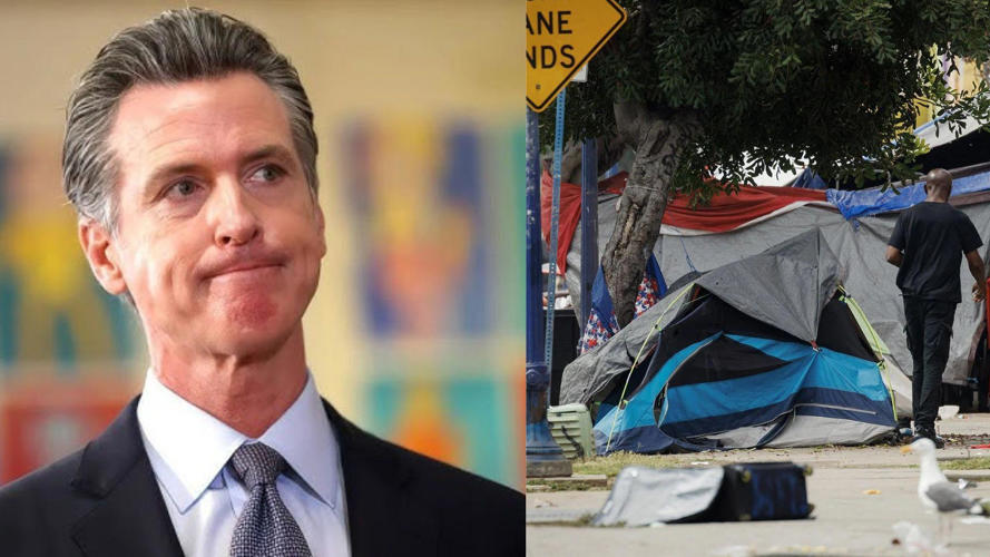 Newsom Under Fire for New Plan to Tackle Homeless Crisis