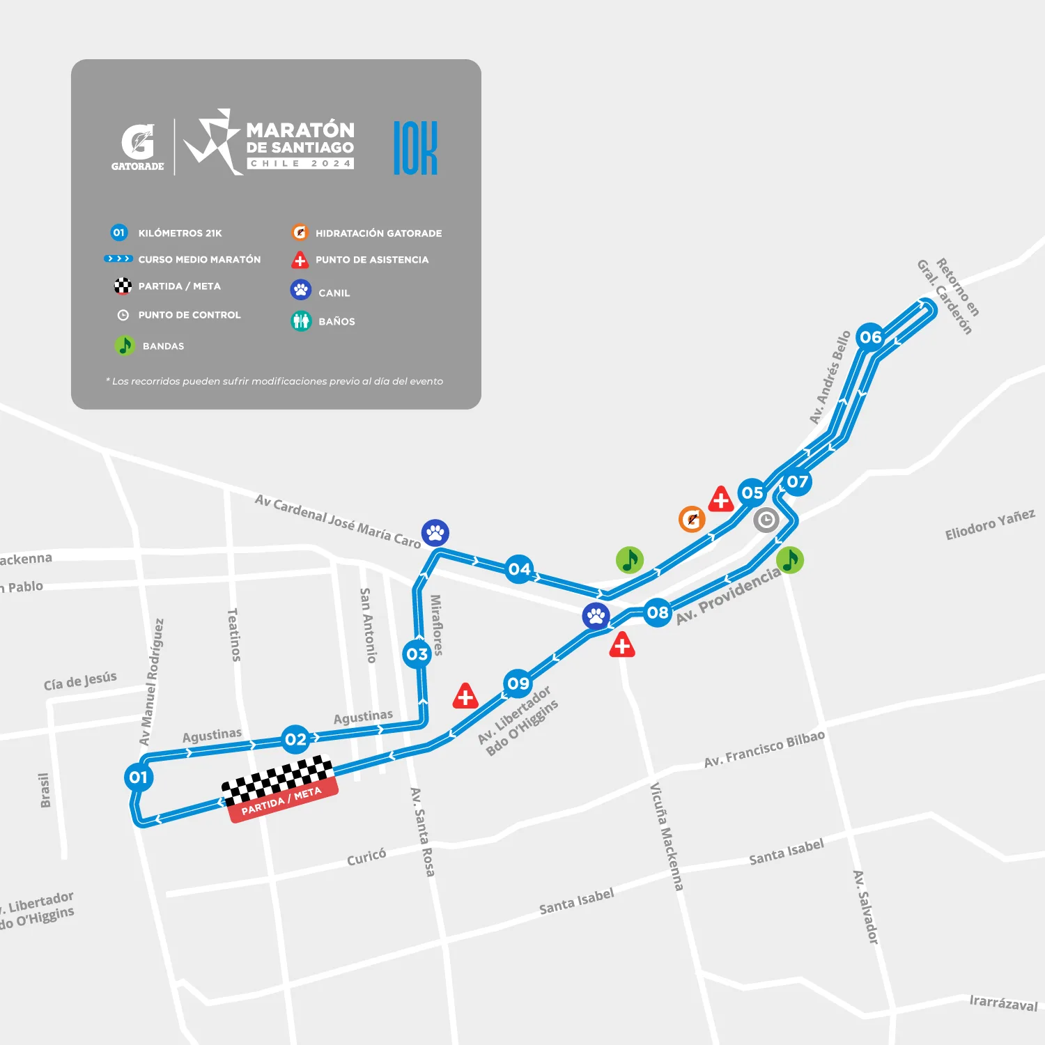 maratón de santiago 2024: conoce la fecha, hora y los cortes de tránsito del evento