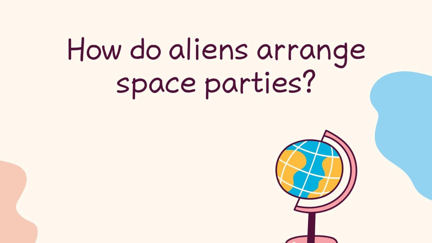 <p>They plan-et. Isn't this fun? This simple joke playfully uses the words planet and plans to talk about extraterrestrials organizing a fun party. It's great for kids who love aliens; they can easily pick on it and share it with friends.</p>