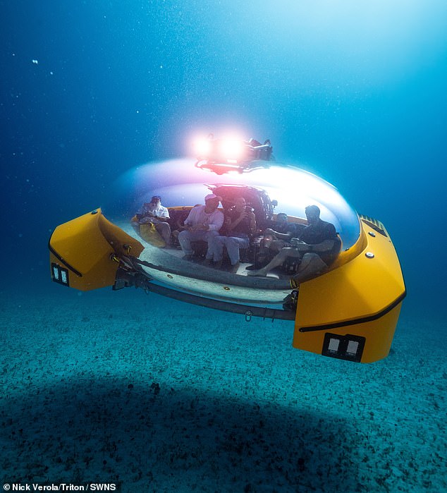 james bond-style submarine resembles a ufo